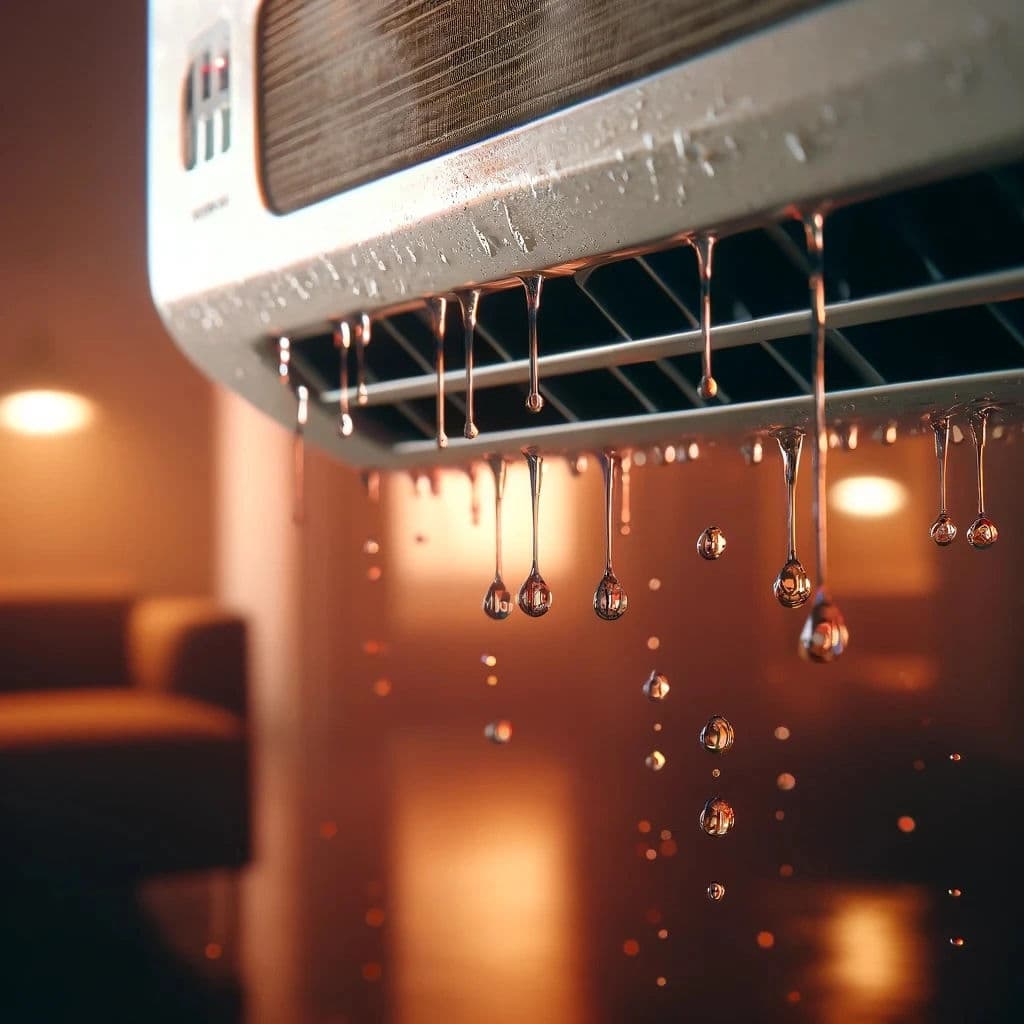 Blog post Is Water Dripping from Your AC Dangerous? An AC Expert’s Take image