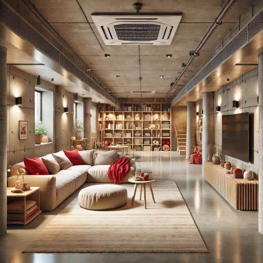 Blog post How to Use an AC Unit in a Basement: Expert Tips image