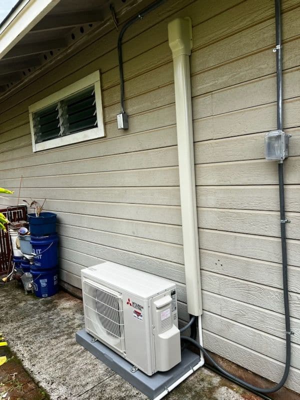 Efficient Mitsubishi Mini-Split Installation image