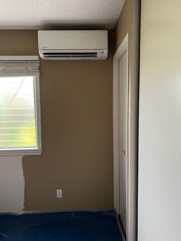 Gallery photos for Efficient Mitsubishi Mini-Split Installation: Image #1